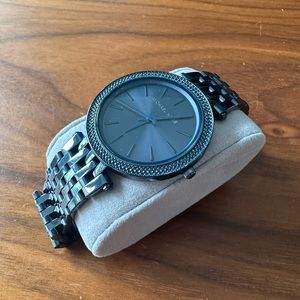 Navy Michael Kors Watch